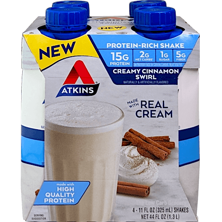 Ready-To-Drink - Protein Rich Creamy Cinnamon Swirl Shake